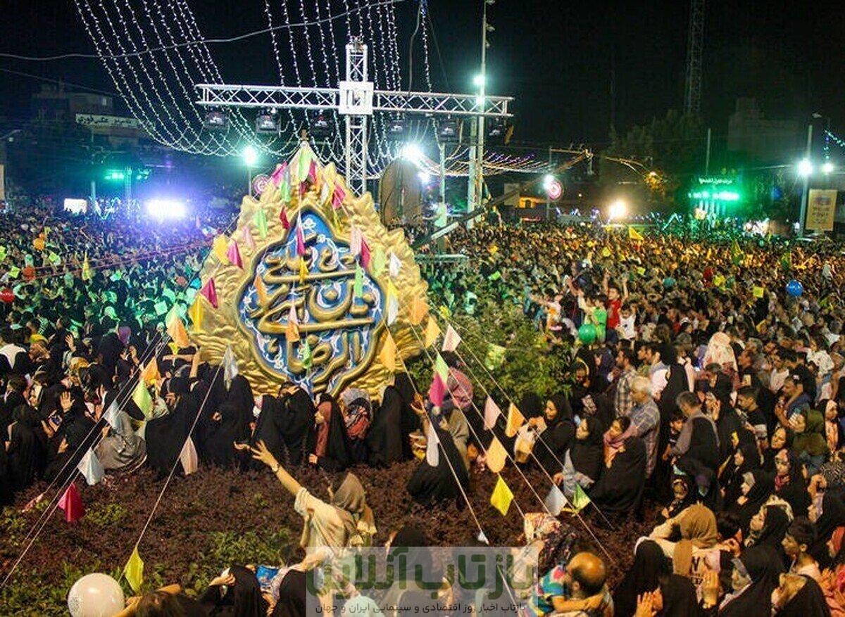استقرار گسترده نیروهای اورژانس در جشن امام رضایی