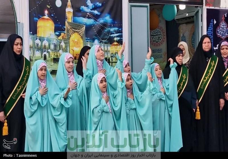 توزیع نذری و جشن های مردمی/اسلامشهر در روز میلاد امام رضا(ع)