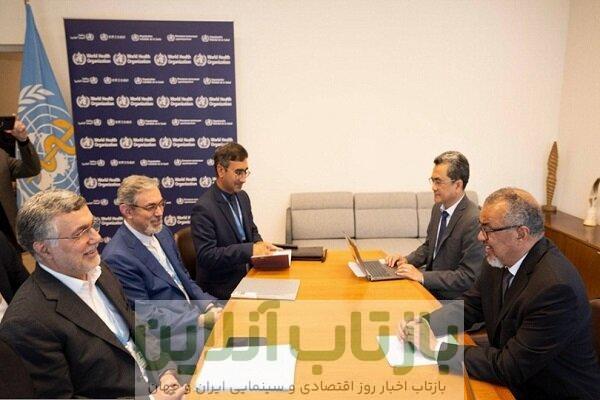 جزئیات دیدار ظفرقندی با دبیر کل سازمان جهانی بهداشت