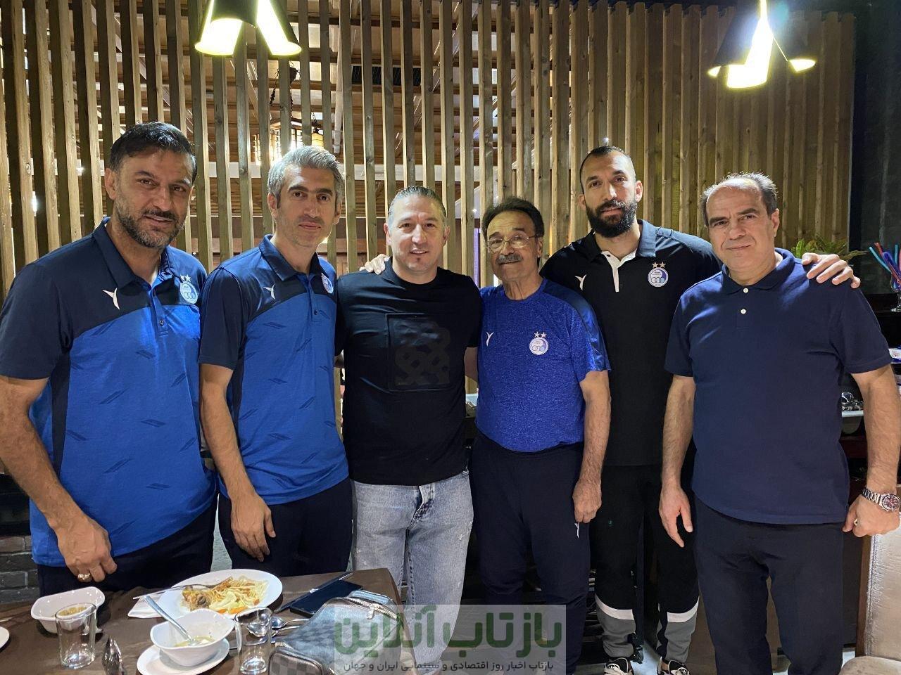 عکس | سامورایی در اردوی استقلال؛ ملاقات جباری با یک دوست قدیمی