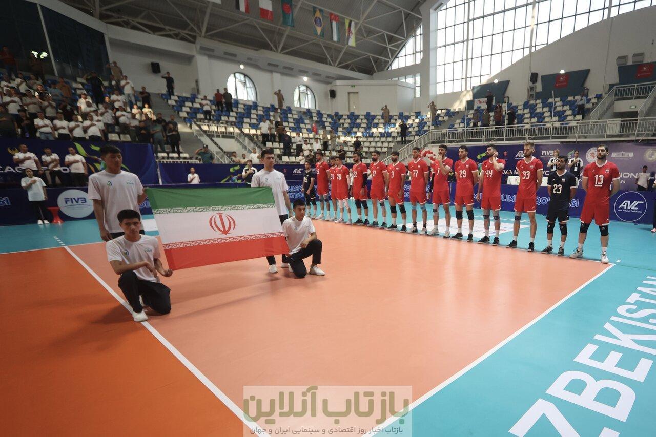 صدرنشینی والیبال ایران در کاوا/پاکستان و قزاقستان حریفان بعدی هستند