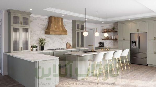 رنگ های پرطرفدار و ترند کابینت آشپزخانه در سال 2025