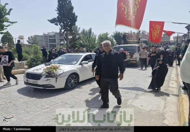 تشییع باشکوه سه شهید مدافع وطن بر دستان هزاران اسلامشهری +عکس