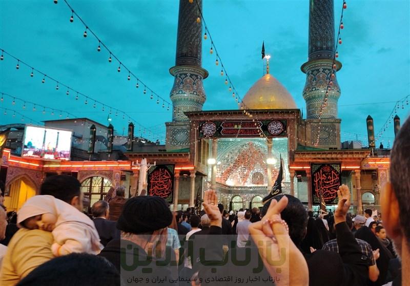 برگزاری مراسم سوگواری محرم و بزرگداشت حضرت علی اصغر(ع) در حرم سیدالکریم(ع)