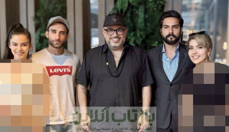 انتقاد شدید از رضا رشیدپور به خاطر عکس یادگاری اش با دست اندرکاران "عشق ابدی"