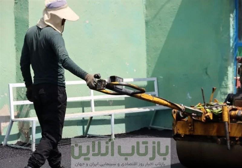 اجرای طرح پروژه مهر با آسفالت 30 هزار مترمربع از مدارس اسلامشهر+تصویر