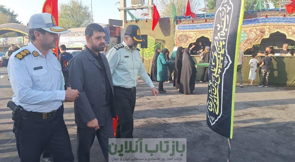 امنیت آیین ارض طوس با استقرار یک هزار نیروی پلیس تضمین شد