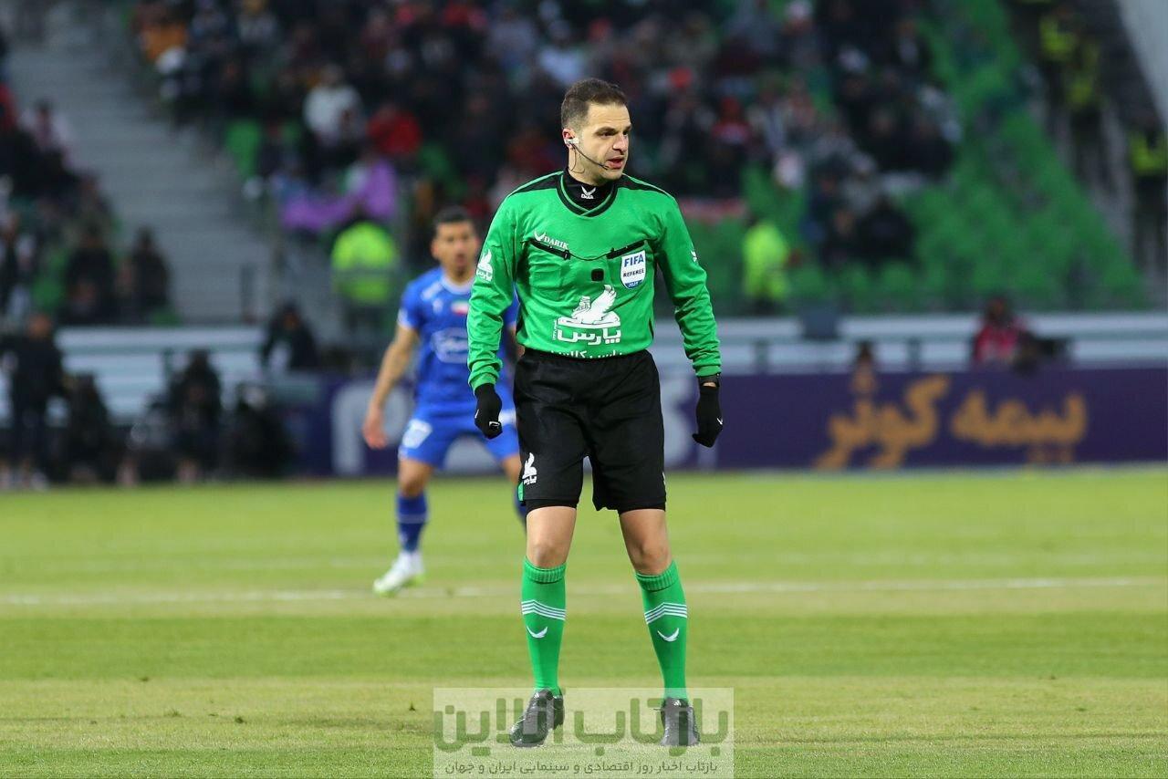 داور دیدار حساس پرسپولیس و سپاهان مشخص شد