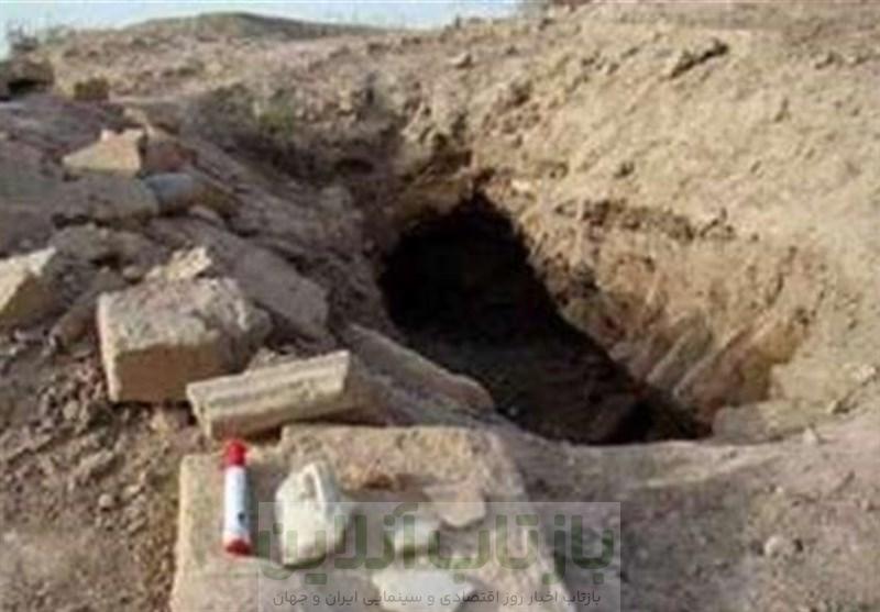 دستگیری حفار غیرمجاز در حریم بنای تاریخی ورامین