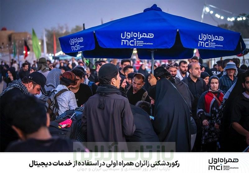 رکوردشکنی زائران همراه اولی در استفاده از خدمات دیجیتال