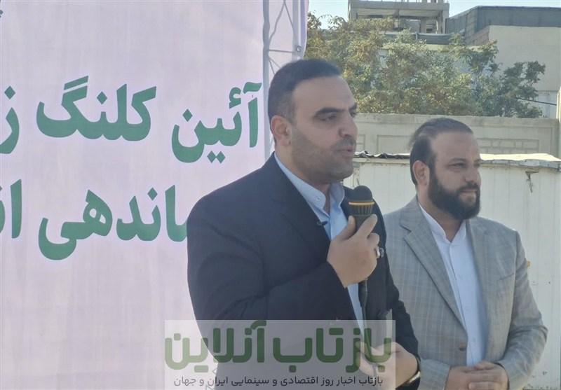 کلنگ زنی کلانتری11 مرکزی در اسلامشهر با حضور فرمانده انتظامی غرب استان تهران
