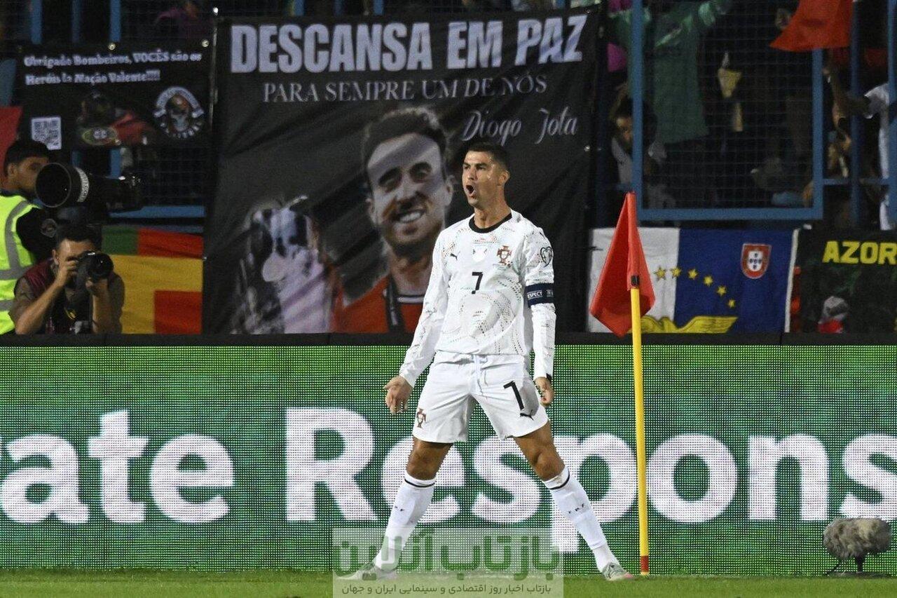 عکس | نگاه عاشقانه پسر ارمنی به کریستیانو رونالدو