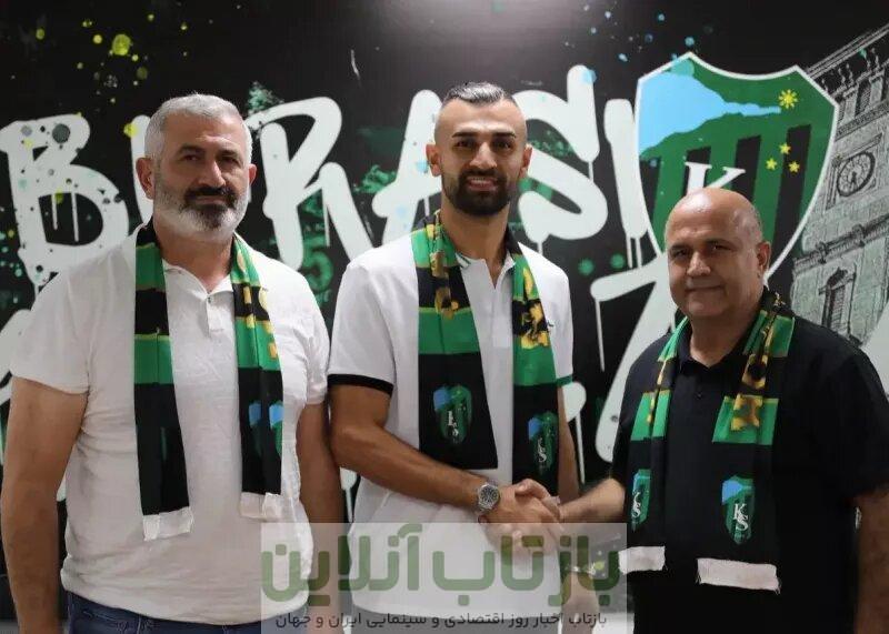 عکس| رونمایی از تیم جدید سردار دورسون بعد از جدایی از پرسپولیس