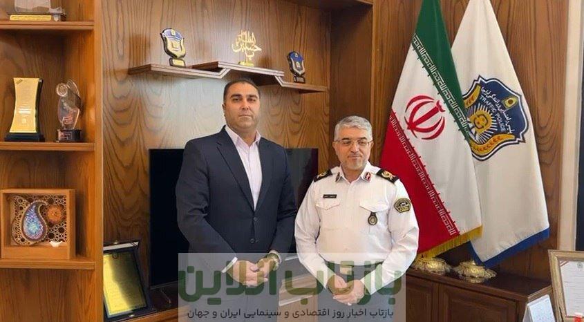 آغاز همکاری رئیس فدراسیون اتومبیلرانی و موتورسواری با پلیس راهور کشور