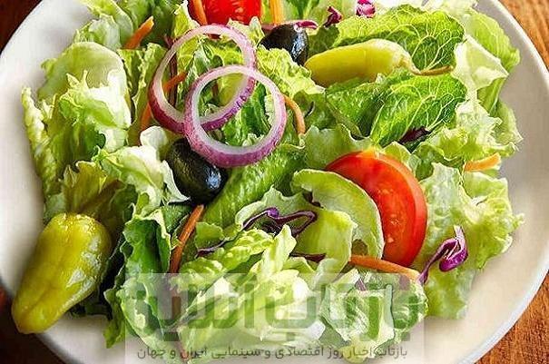 سالاد نمی تواند جایگزین شام باشد