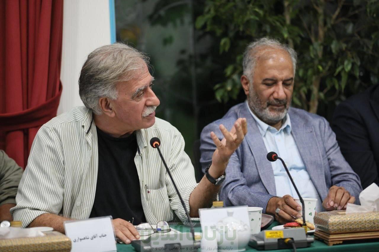 محمدرضا عارف در جلسه شورای عالی سینما/ عکس