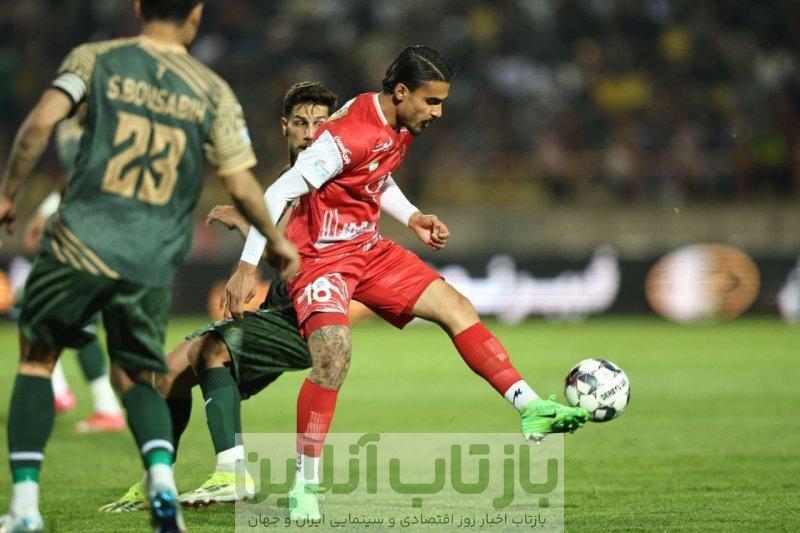 عکس| مسی روی پای بازیکن پرسپولیس!