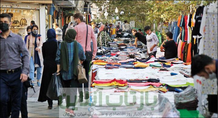 دست فروشی در تهران لاکچری شد/ اجاره پیاده‌رو از ۱۰۰ تا ۲۵۰ میلیون/ ماهانه ۱۴ میلیون تومان برای ۳ کاشی در عبدل‌آباد