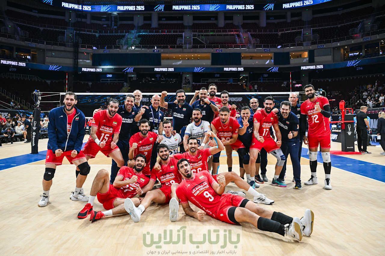 صعود دو سر برد والیبال ایران در قهرمانی جهان