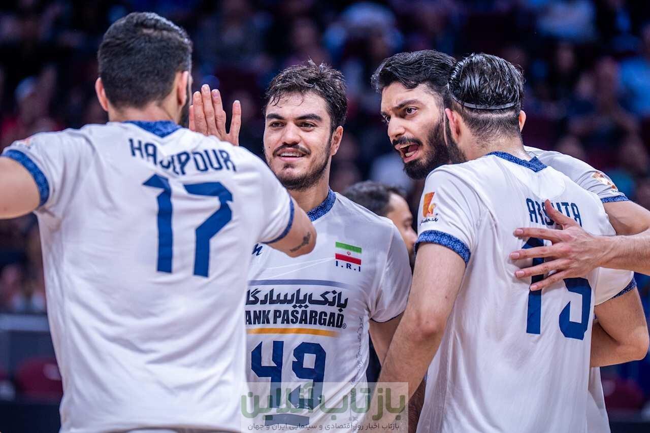 وضعیت امتیازی تیم ملی والیبال ایران قبل و بعد از قهرمانی جهان