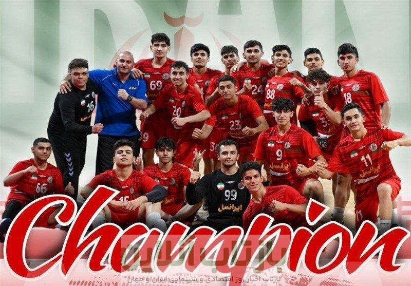 قهرمانی ایران پس از ۱۹ سال در مسابقات هندبال قهرمانی زیر ۱۷ سال آسیا