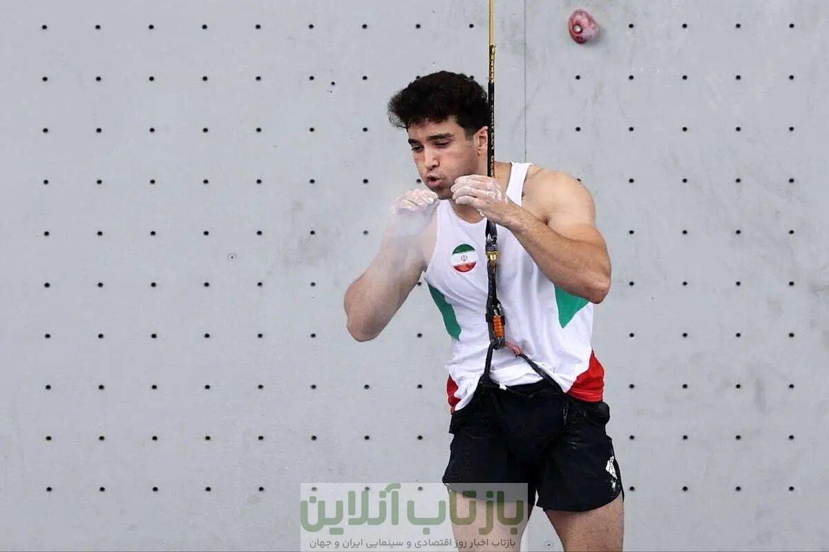علیپور نزدیک مدال جهانی ایستاد