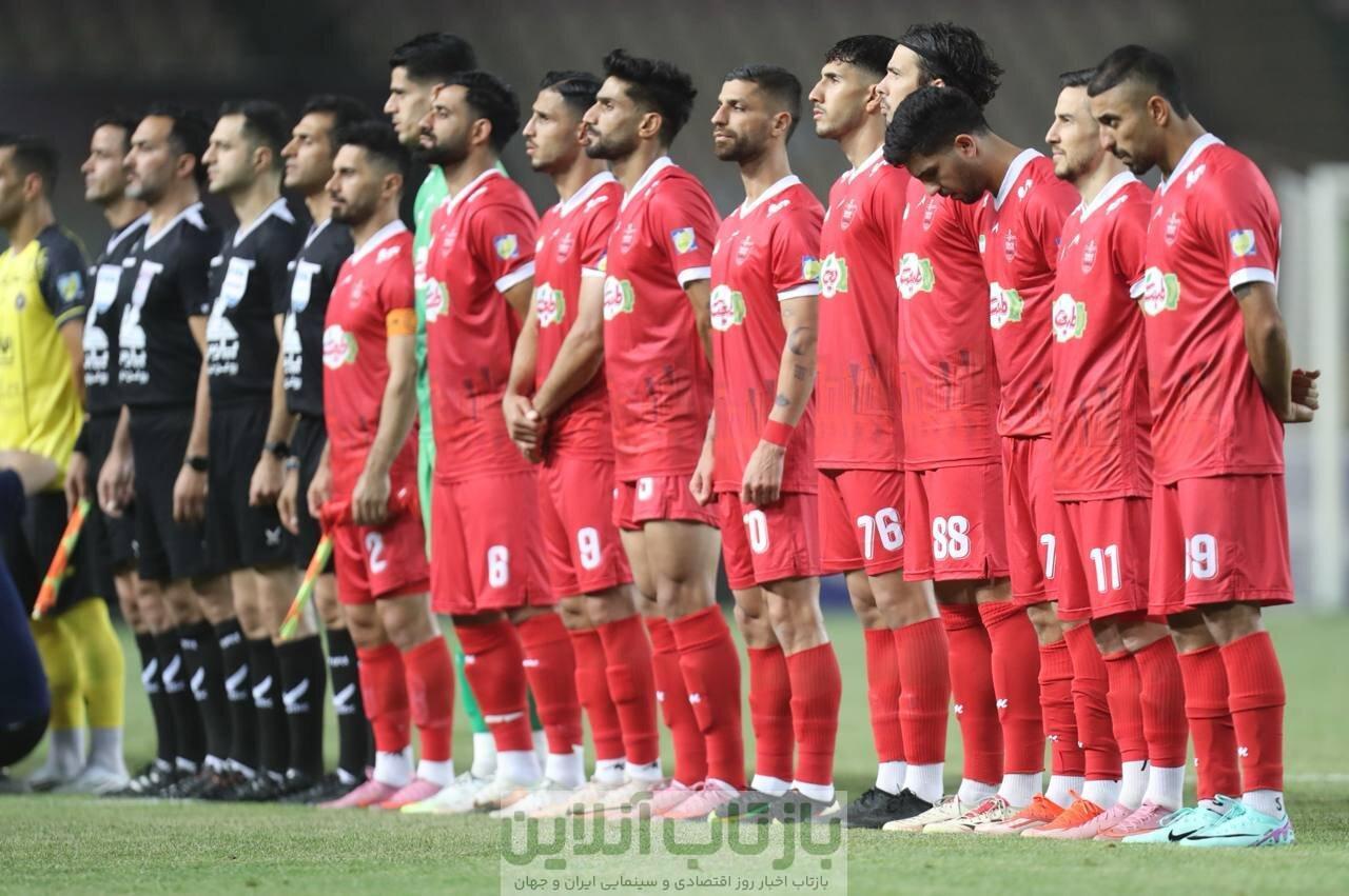 حساب باشگاه پرسپولیس بسته است