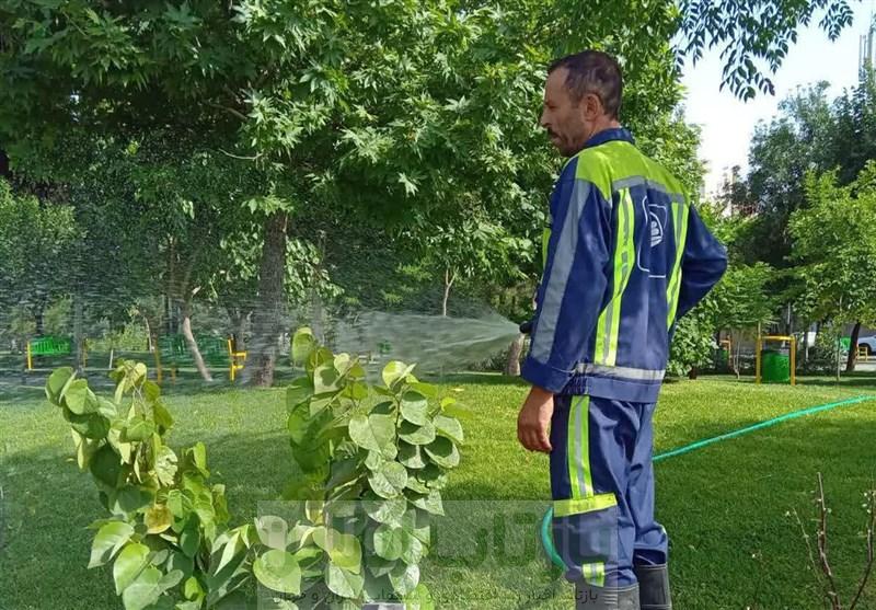 آبیاری فضای سبز ورامین با منابع آبی غیرشرب برای مقابله با بحران کم‌آبی