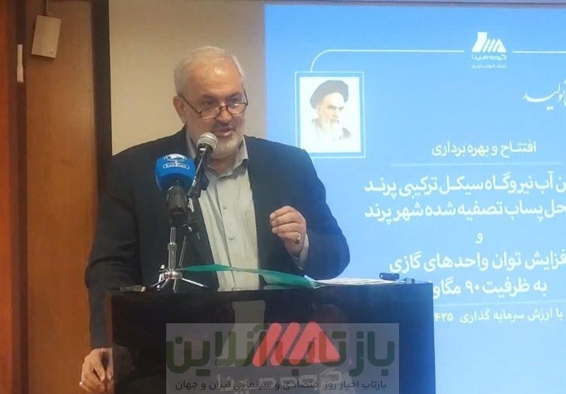 وزیر نیرو: نیروگاه پرند نماد خودکفایی صنعت برق ایران شد