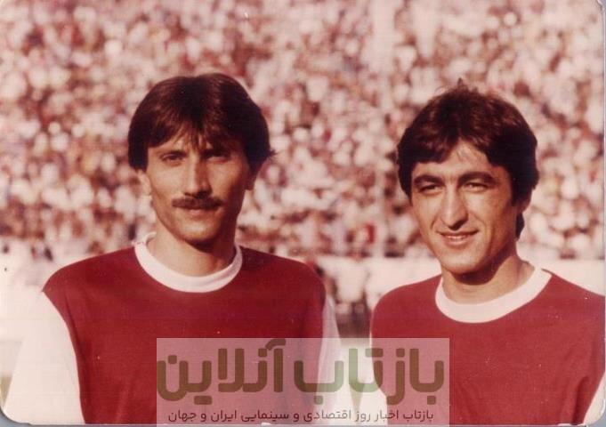 عکس| تصویر زیرخاکی از ۲ سوپراستار پرسپولیس