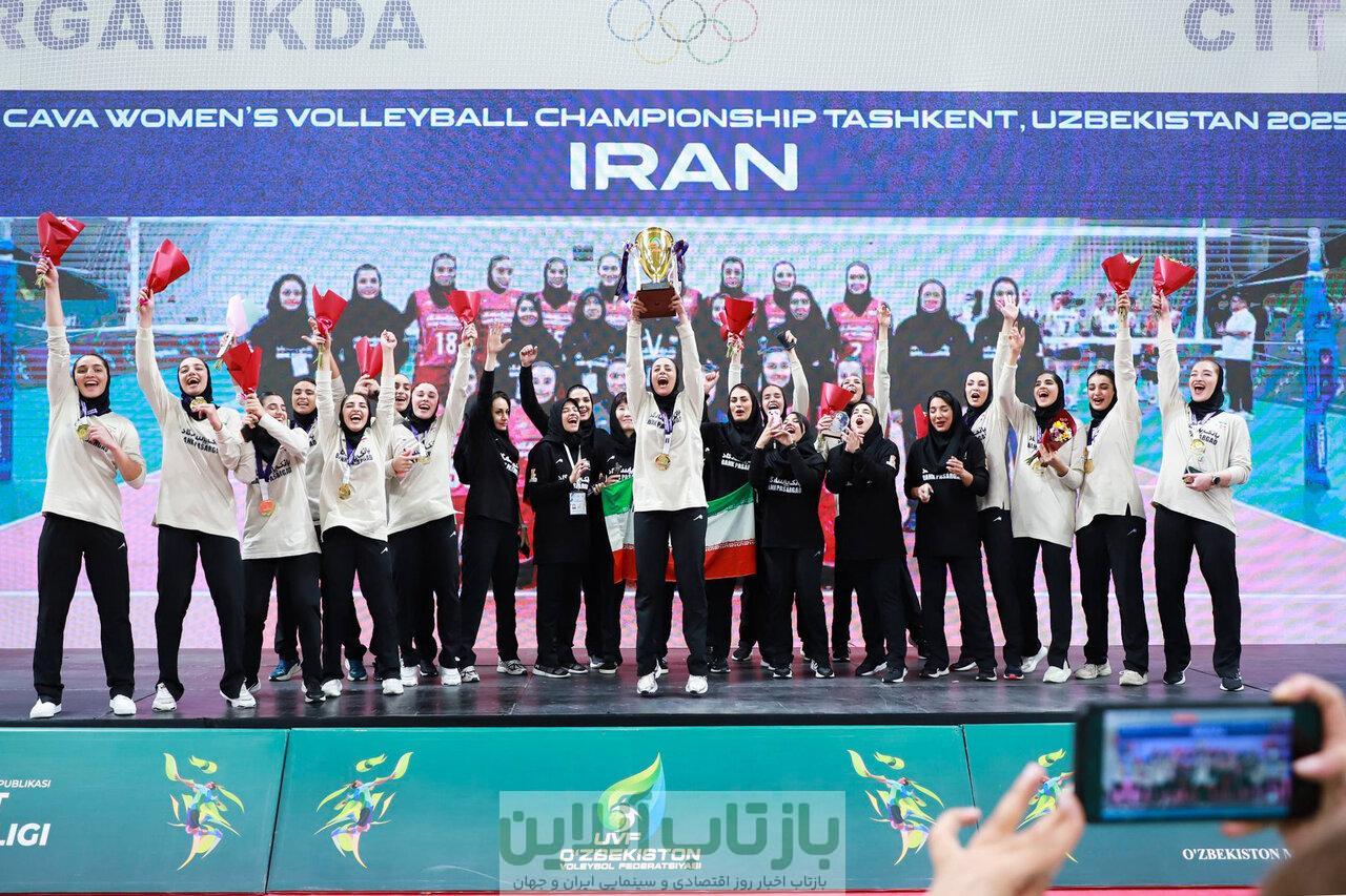 طلای دختران والیبالیست نتیجه غیرت و همدلی بود/ کار زنان به پایان نرسیده است