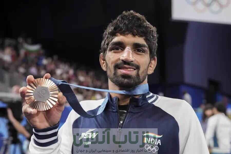 جریمه سنگین و عجیب برای قهرمان کشتی‌ المپیک