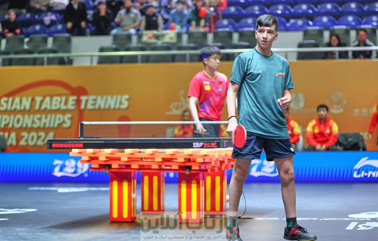 شگفتی پسران تنیس روی میز کامل نشد