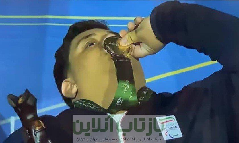 مدال طلای فوق سنگین وزنه برداری زودتر از موعد به ایران رسید!