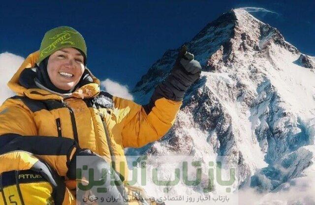 افتخاری بزرگ‌ برای کوهنورد زن ایرانی