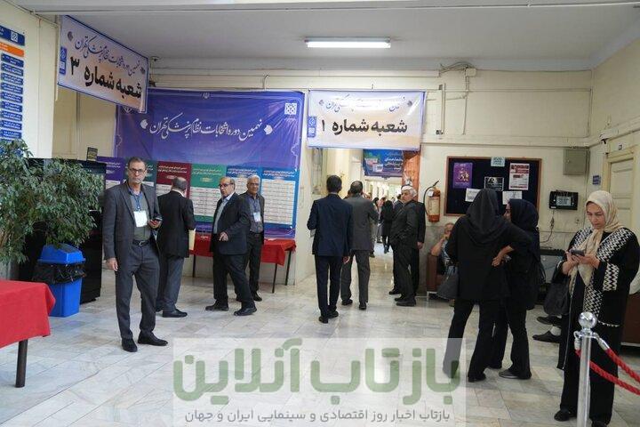 اولین تصاویر از انتخابات نظام پزشکی در تهران
