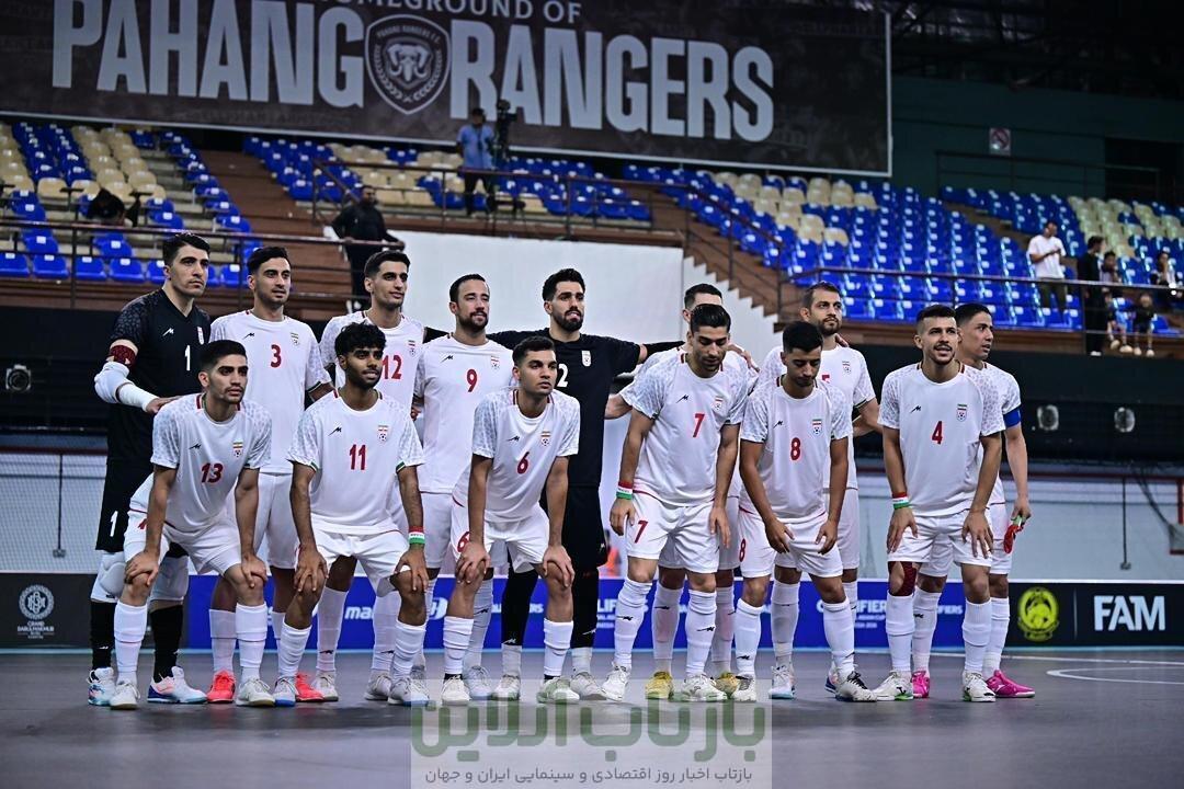 شکست فوتسال مردان ایران مقابل روسیه