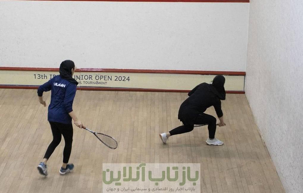 درخشش دختران آینده‌ساز اسکواش ایران