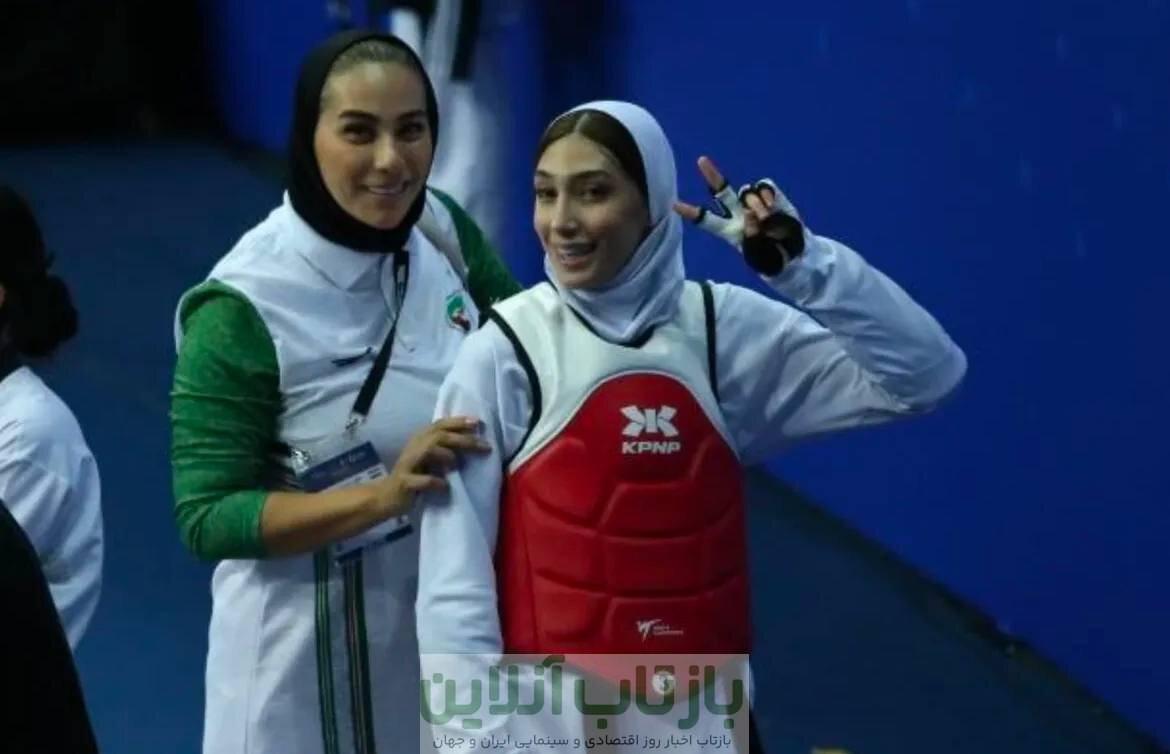 ادامه ناکامی تکواندو ایران؛ مبینا نعمت‌زاده هم حذف شد