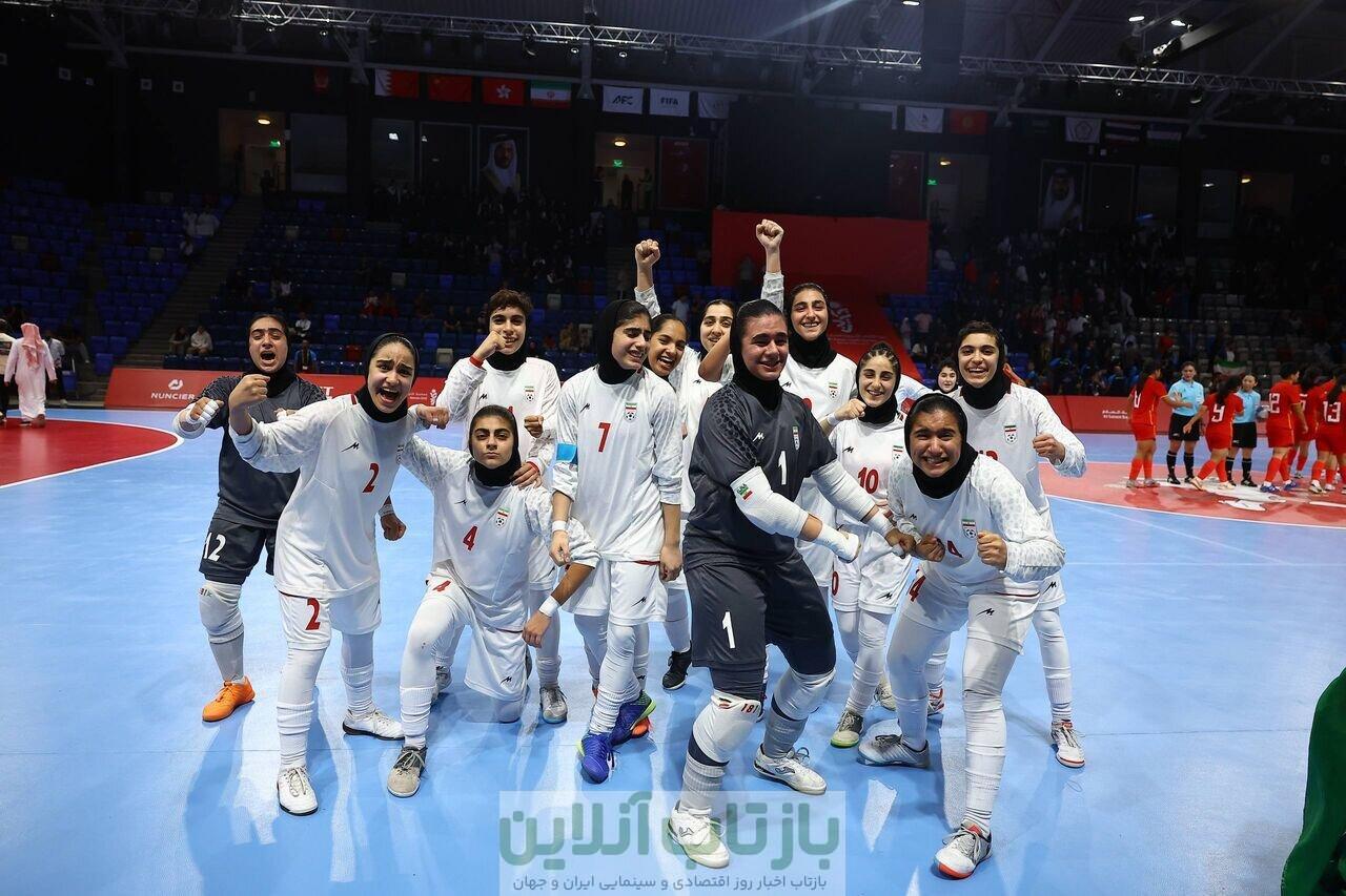 قهرمانی بدون شکست دختران هندبال ایران در بازی‌های آسیایی جوانان