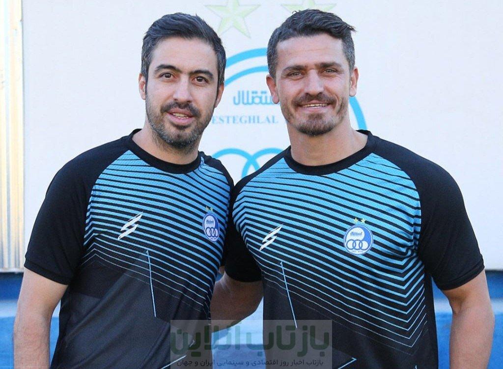 عکس| استقبال از وریا در تمرین استقلال با تونل وحشت خندان! 1 عکس| استقبال از وریا در تمرین استقلال با تونل وحشت خندان!