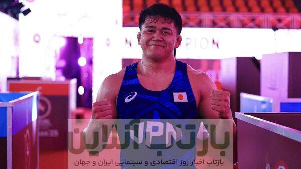 کشتی‌گیر دورگه ایرانی -ژاپنی بهترین آزادکار جهان شد