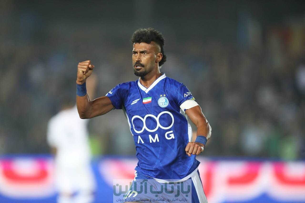 عکس| پوستر استقلالی‌ها برای رامین رضاییان