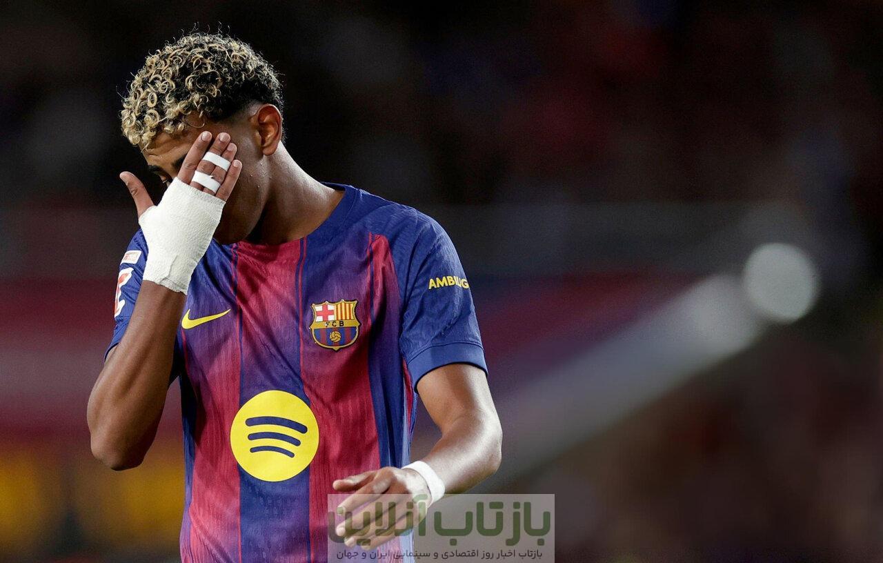 عکس| جدیدترین بوسه یامال بعد از جدایی