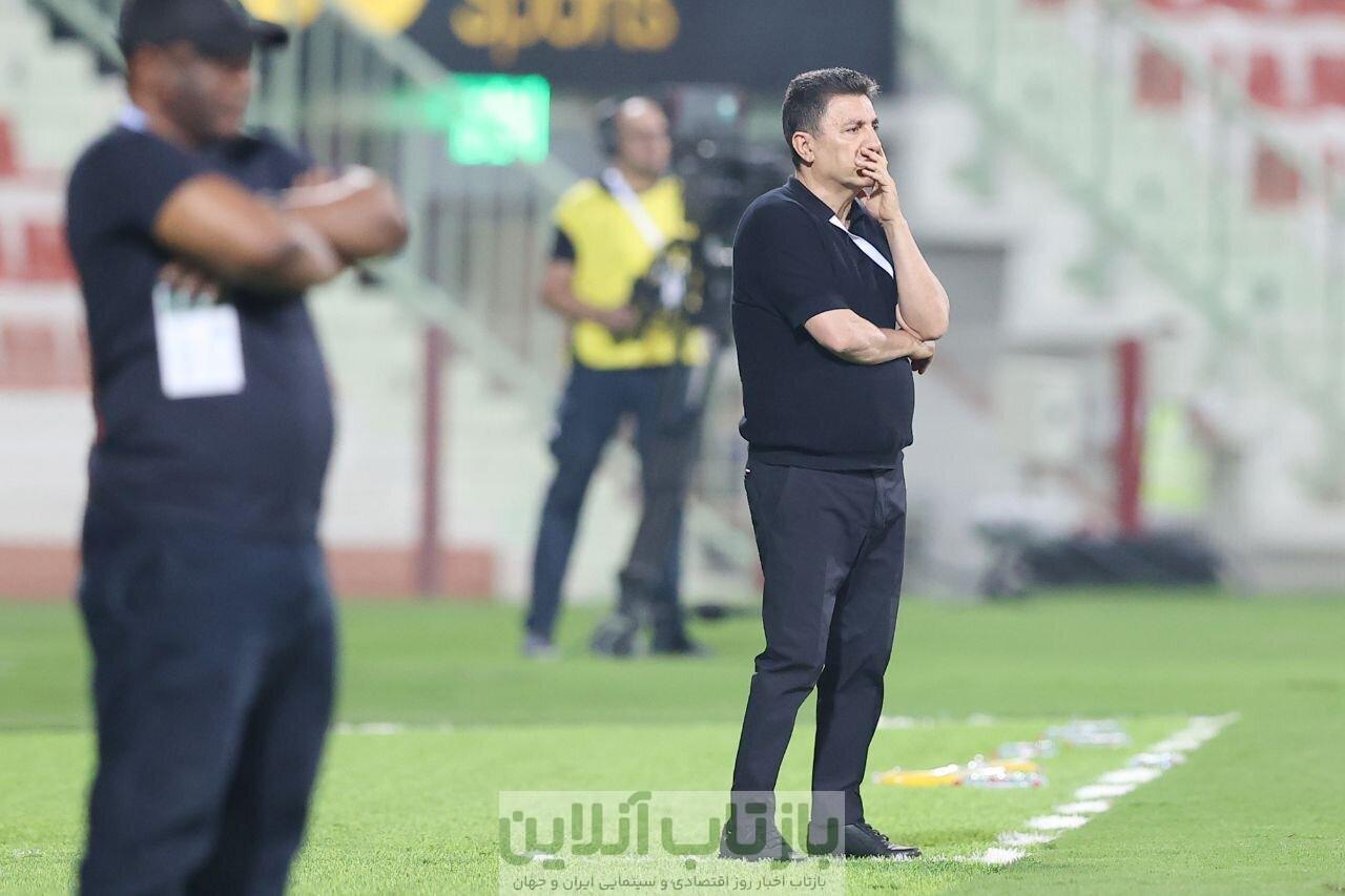 عکس| امیر قلعه‌نویی به یاد پدر استقلال