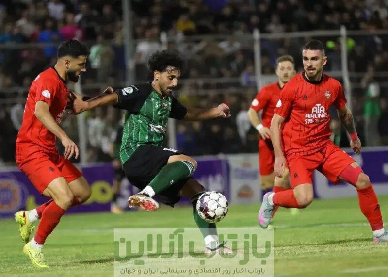 برد گران‌قیمت خیبر مقابل تراکتورِ اسکوچیچ