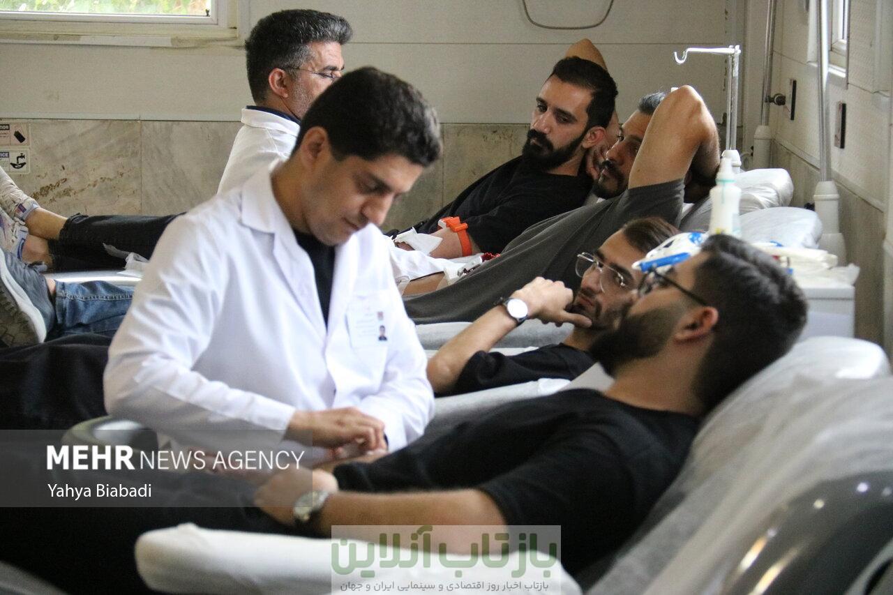 ترک خدمت به پایگاه های انتقال خون رسید