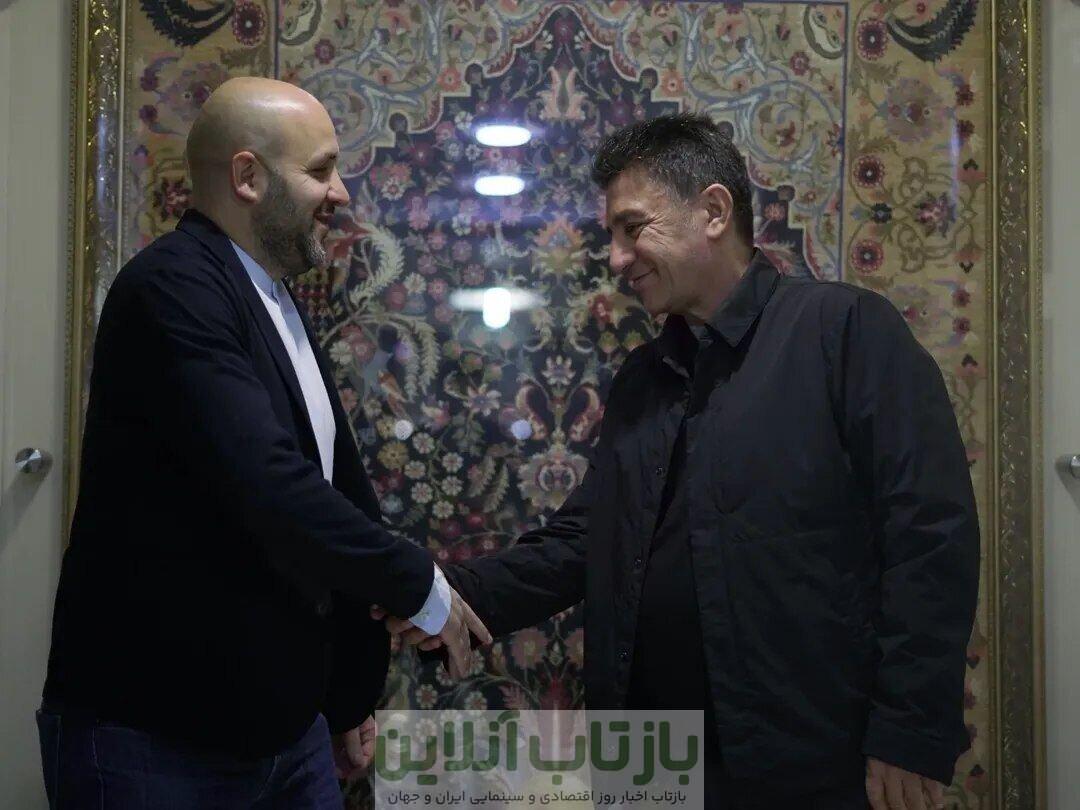 عکس| دست همکاری قلعه نویی با آنتونیو گالیاردی