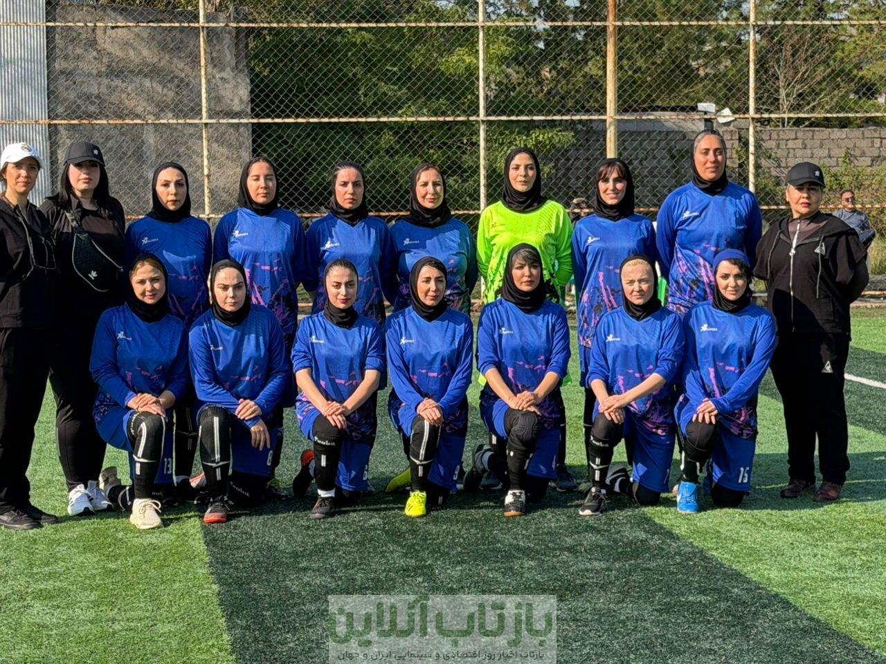 عکس | مرجانه گلچین فوتبالیست شد!