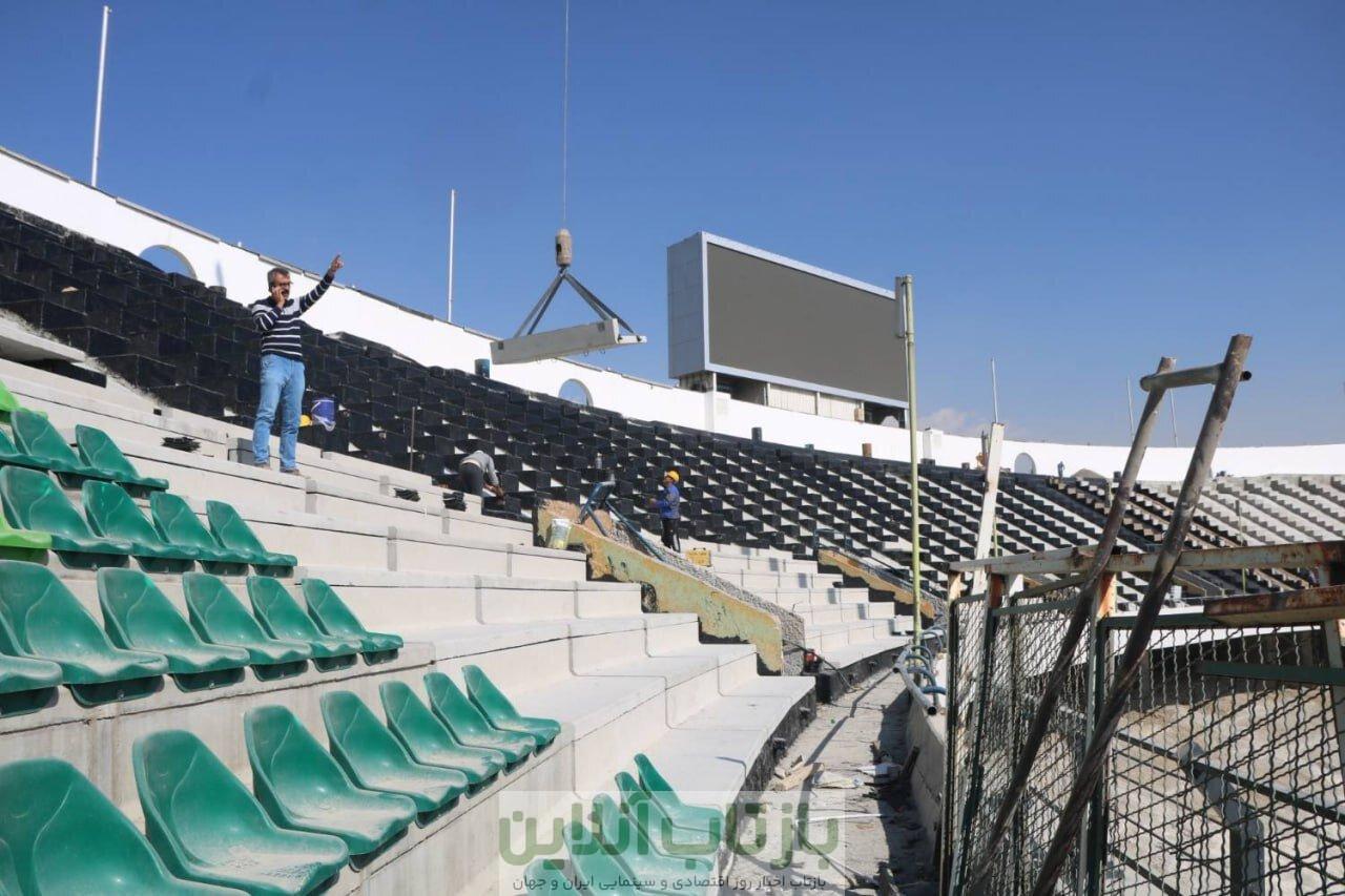 طلبکاران بودجه بازسازی ورزشگاه آزادی را بالا کشیدند